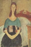 Amedeo Modigliani Jeanne Hebuterne (mk38) china oil painting reproduction